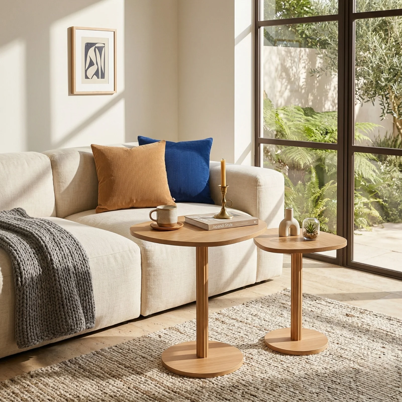 Mesa Lateral Monopé para Sofá, Sala e Quarto Ecoeden - Imagem 6